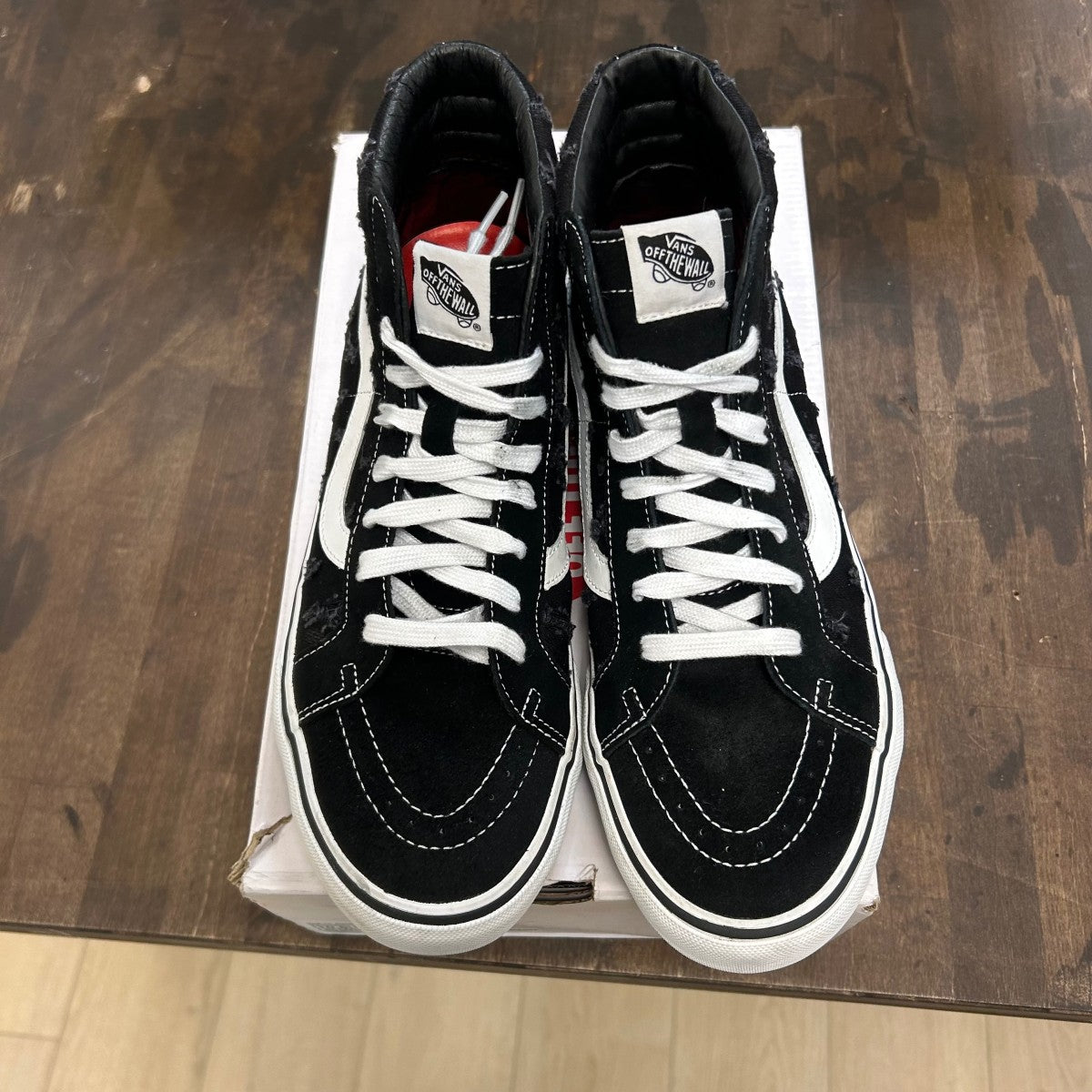 Vans Sk8-Hi Supreme Hole Punch Denim Black - Image 2