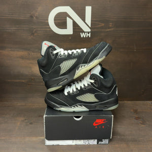 Jordan 5 Retro OG Black Metallic Reimagined (GS) Size 6Y (Pre-Owned) - Image 1