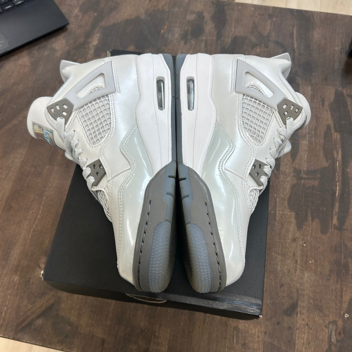 Jordan 4 Retro Photon Dust Blue Chill (GS) - Image 3