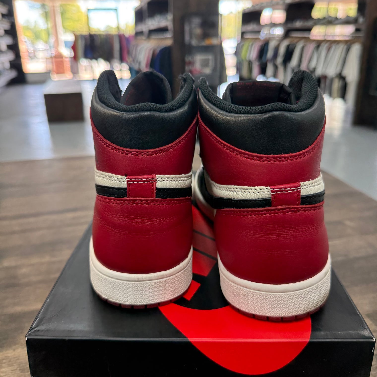 Bred Toe Jordan 1 High (2018) (USED)
