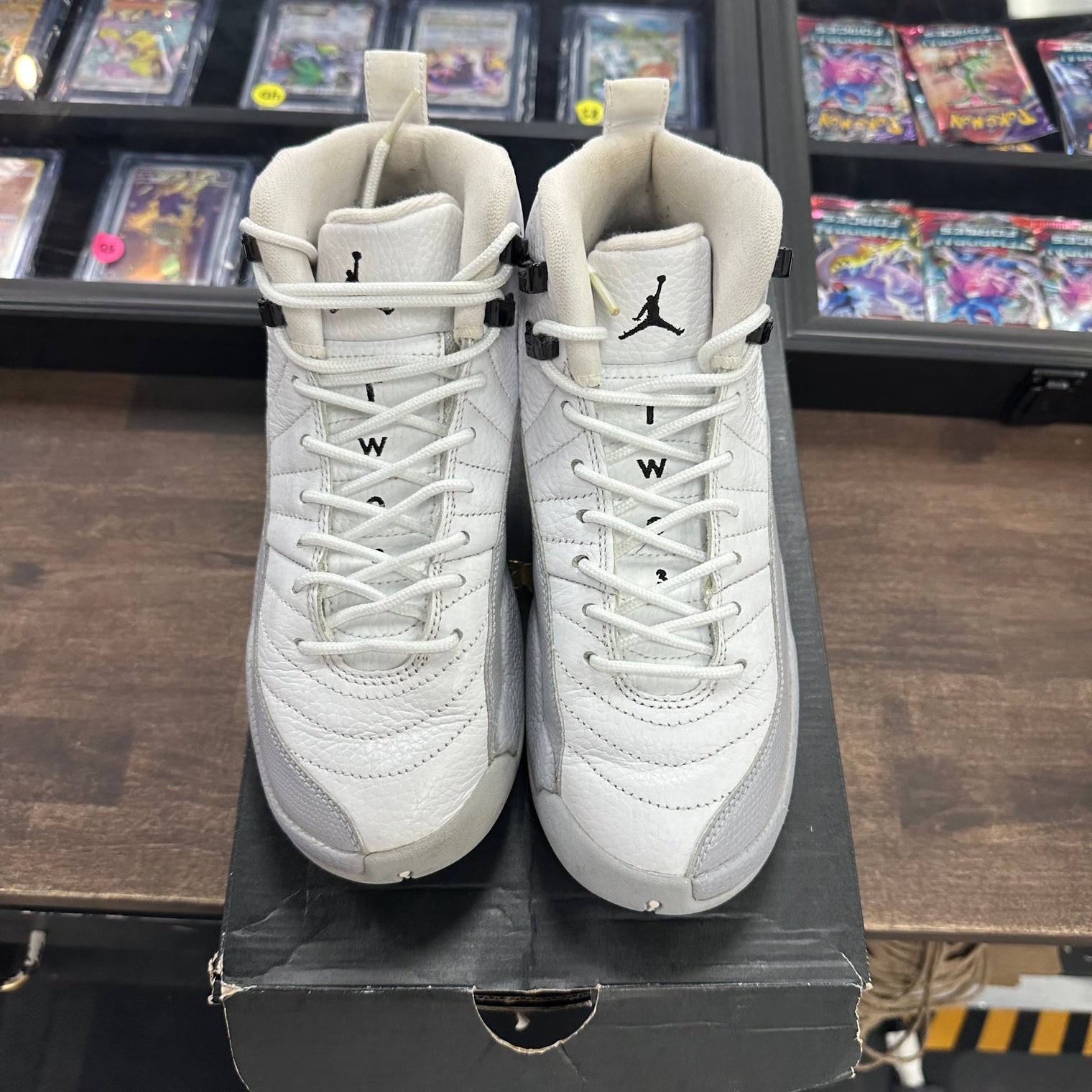 Wolf Grey Jordan 12 Retro GS (Used, Replacement Box)
