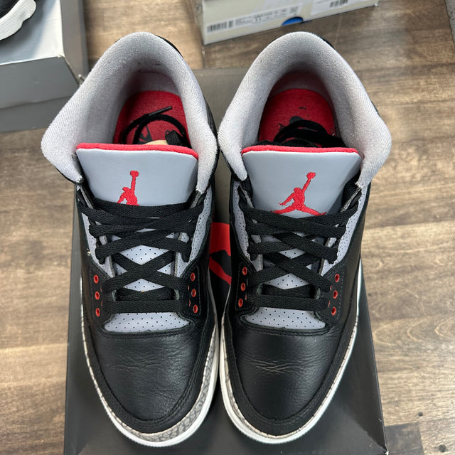 Black Cement Jordan 3 Retro (2024) (USED)