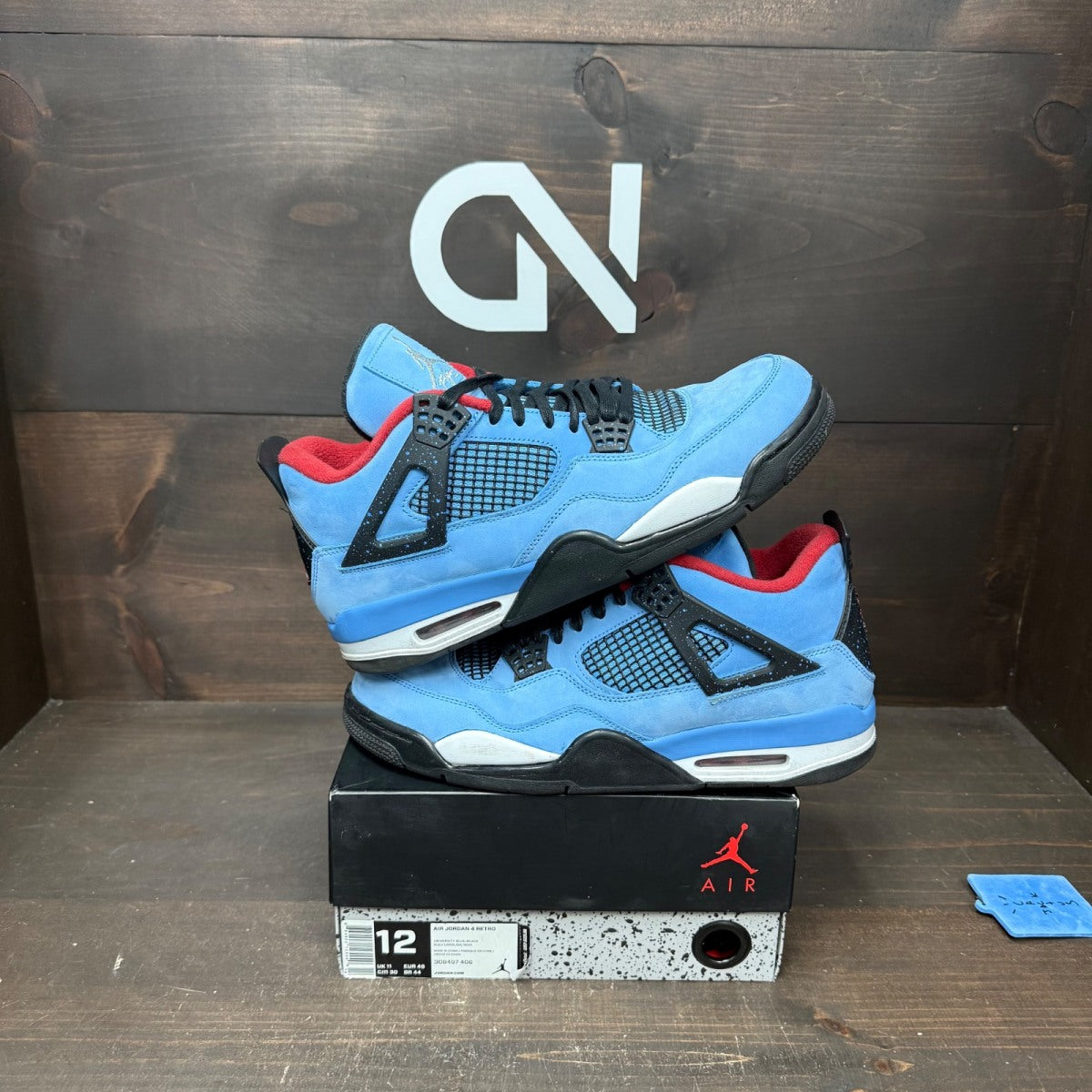 Jordan 4 Retro Travis Scott Cactus Jack - Image 1