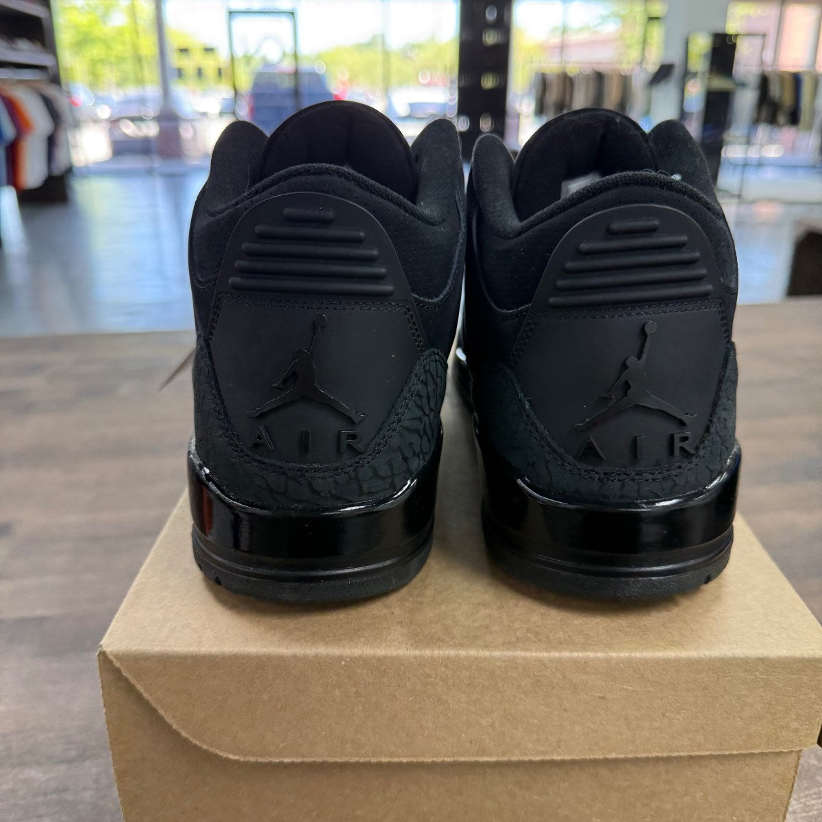 Jordan 3 Retro Black Cat (2025) Size 11 (Pre-Owned) - Image 4