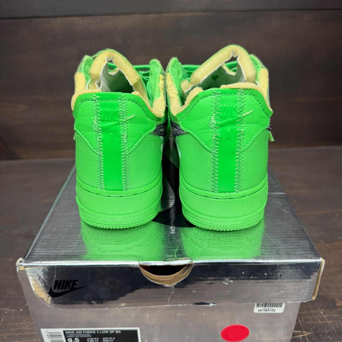 Nike Air Force 1 Low Off-White Brooklyn Size 9.5 (Pre-Owned)