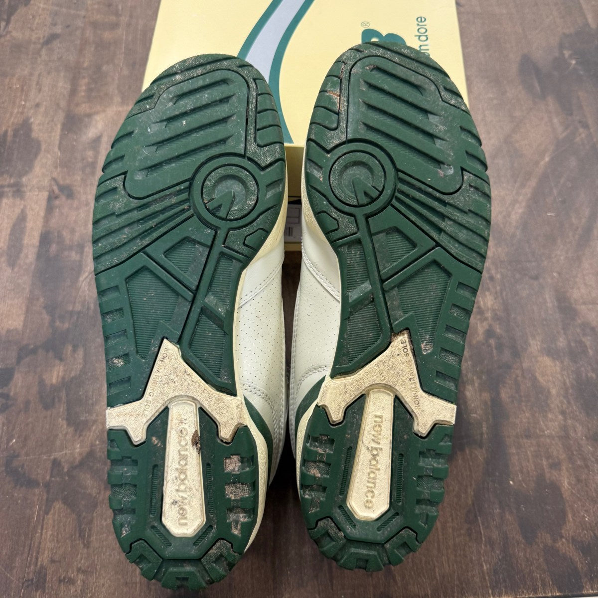 New Balance 550 Aime Leon Dore White Green - Image 6