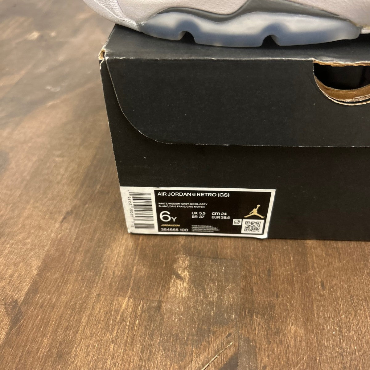 Jordan 6 Retro Cool Grey (GS) - Image 6