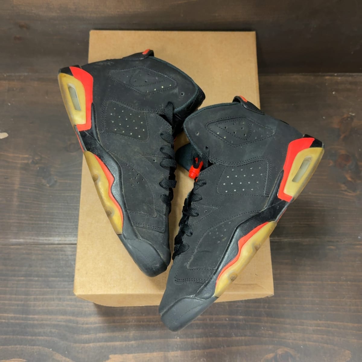 Jordan 4 Retro Infrared (GS) Size 6.5Y (Pre-Owned) - back