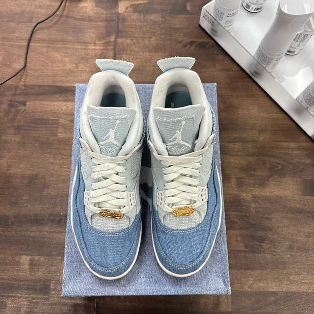 Denim Worn Blue Jordan 4 Retro TEX (W) (USED)