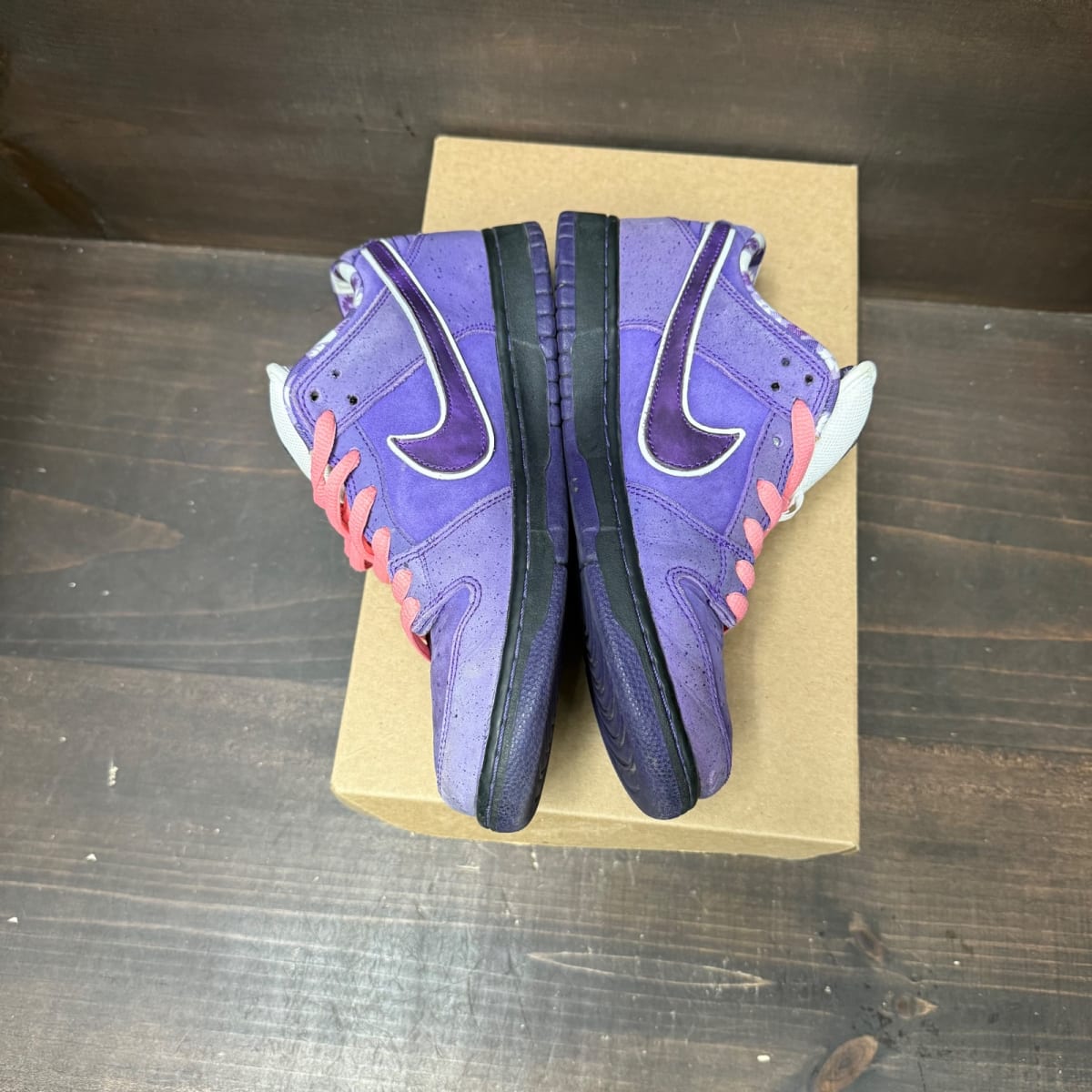 Nike SB Dunk Low Concepts Purple Lobster Size 7.5 (Pre-Owned) - side