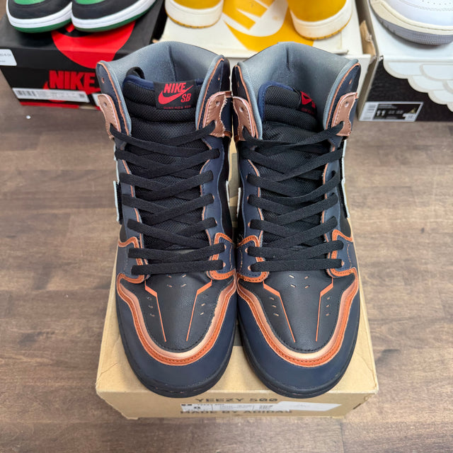 RX-0 Unicorn Gundam 02 Banchee Nike SB Dunk High (USED, No Box)