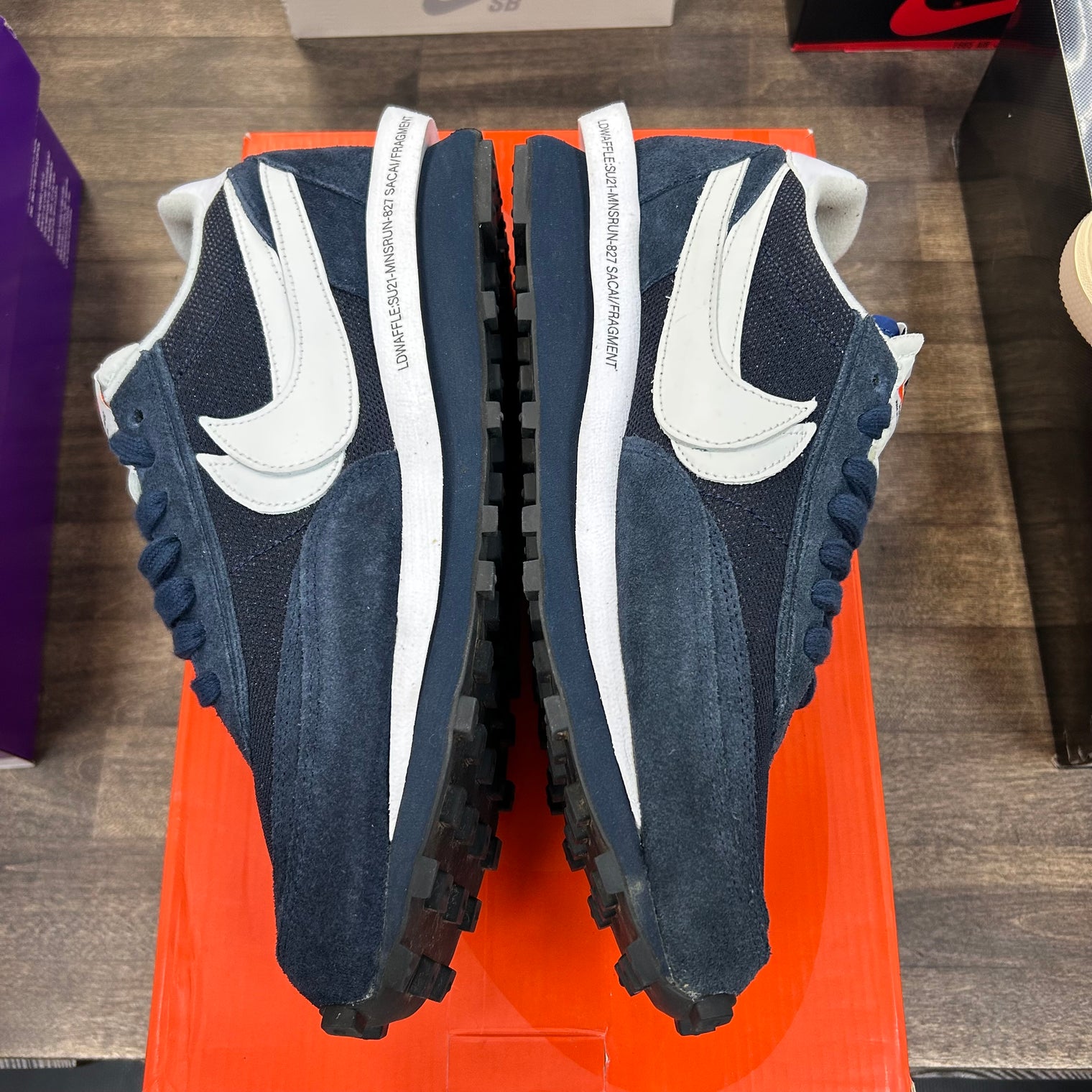 Sacai Fragment Navy LDWaffle (USED)