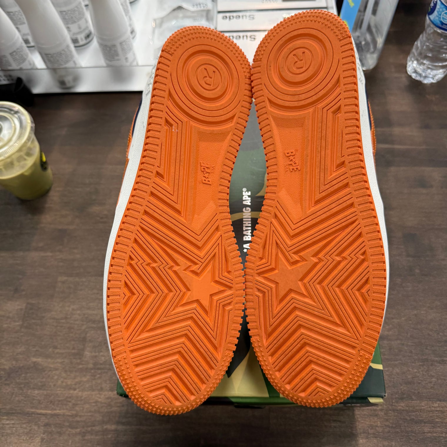 #3 M2 White Blue Orange A Bathing Ape Bape Sta (USED)