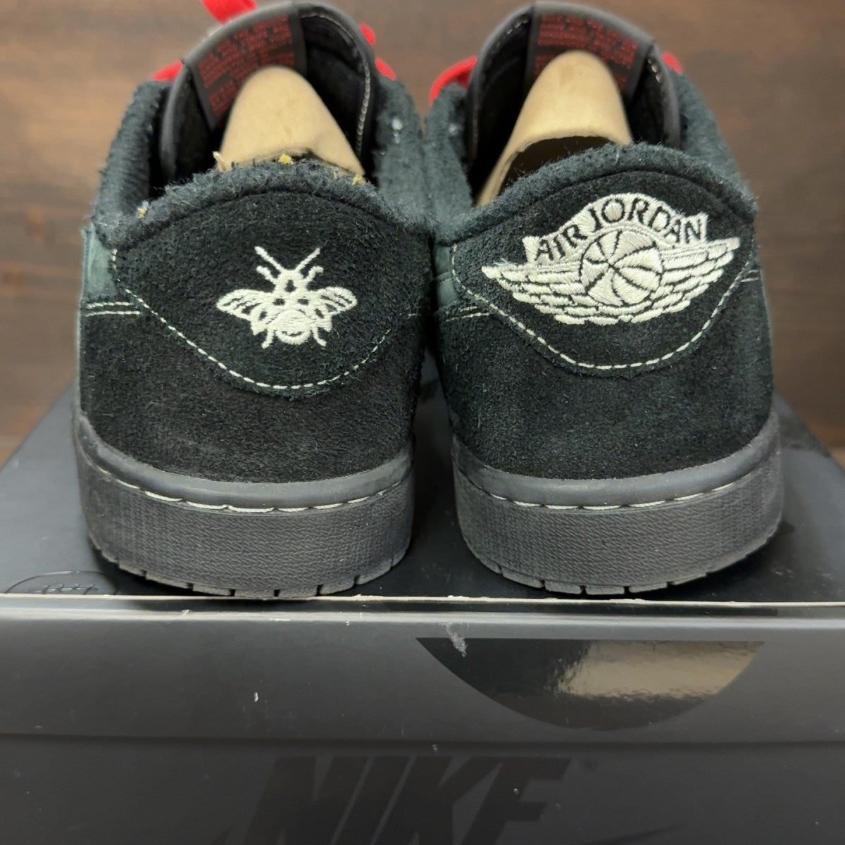 Jordan 1 Retro Low OG SP Travis Scott Black Phantom Size 10.5 (Pre-Owned)