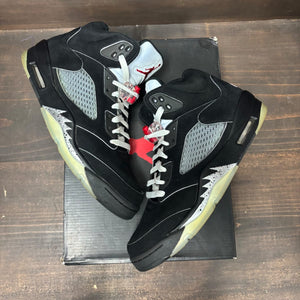 Jordan 5 Retro OG Black Metallic Reimagined Size 9 (Pre-Owned) - back