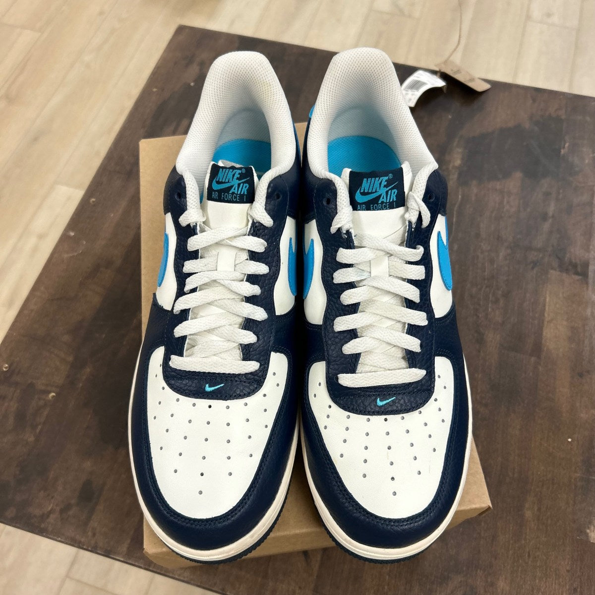 Nike Air Force 1 Low '07 Armory Navy Baltic Blue Size 13 (Pre-Owned) - Image 2