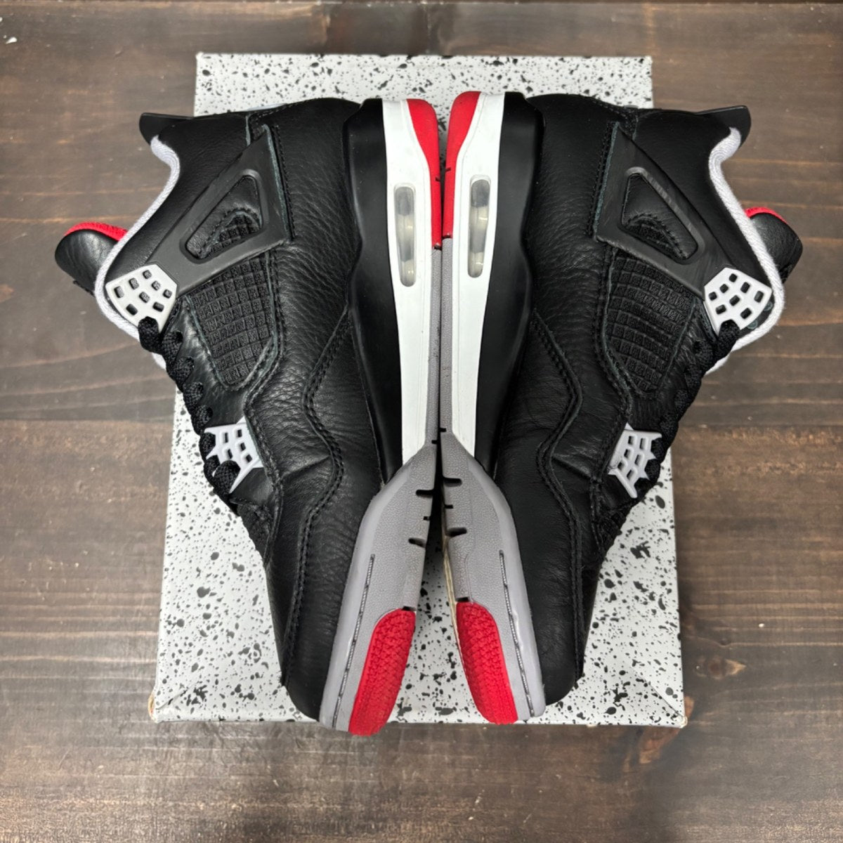 Jordan 4 Retro Bred Reimagined - Image 4