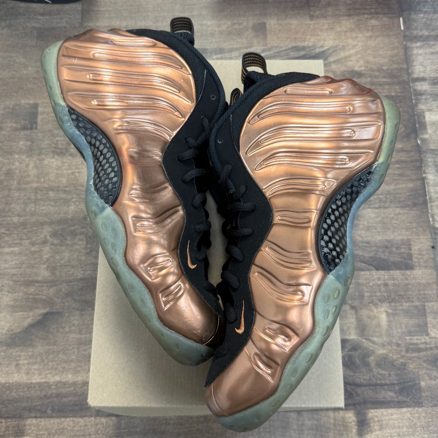 Copper Nike Foamposite (2017) (Used, No Box)