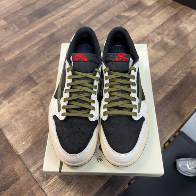 Travis Scott Olive Jordan 1 Retro Low OG SP (W) (Used)