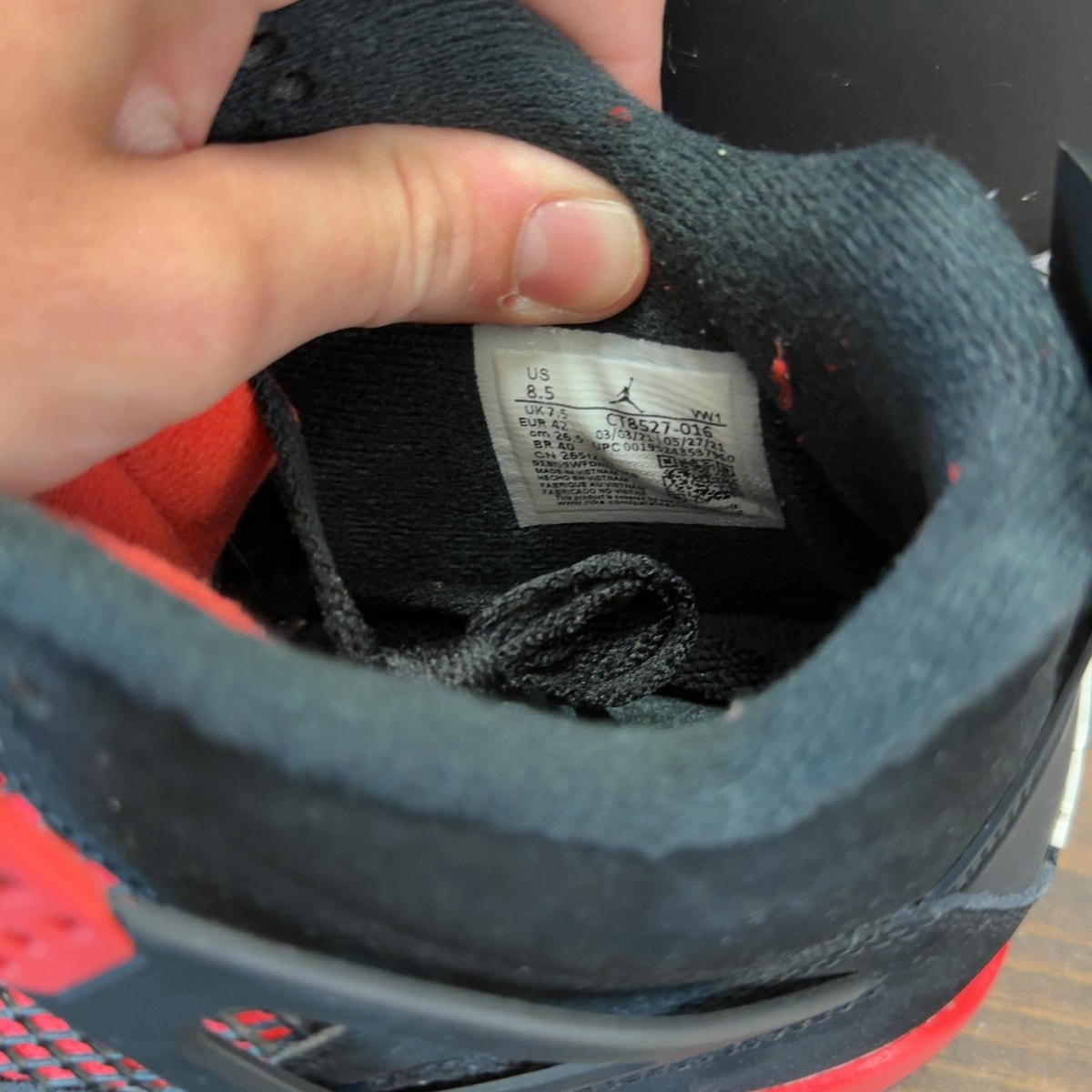 Jordan 4 Retro Red Thunder - Image 7
