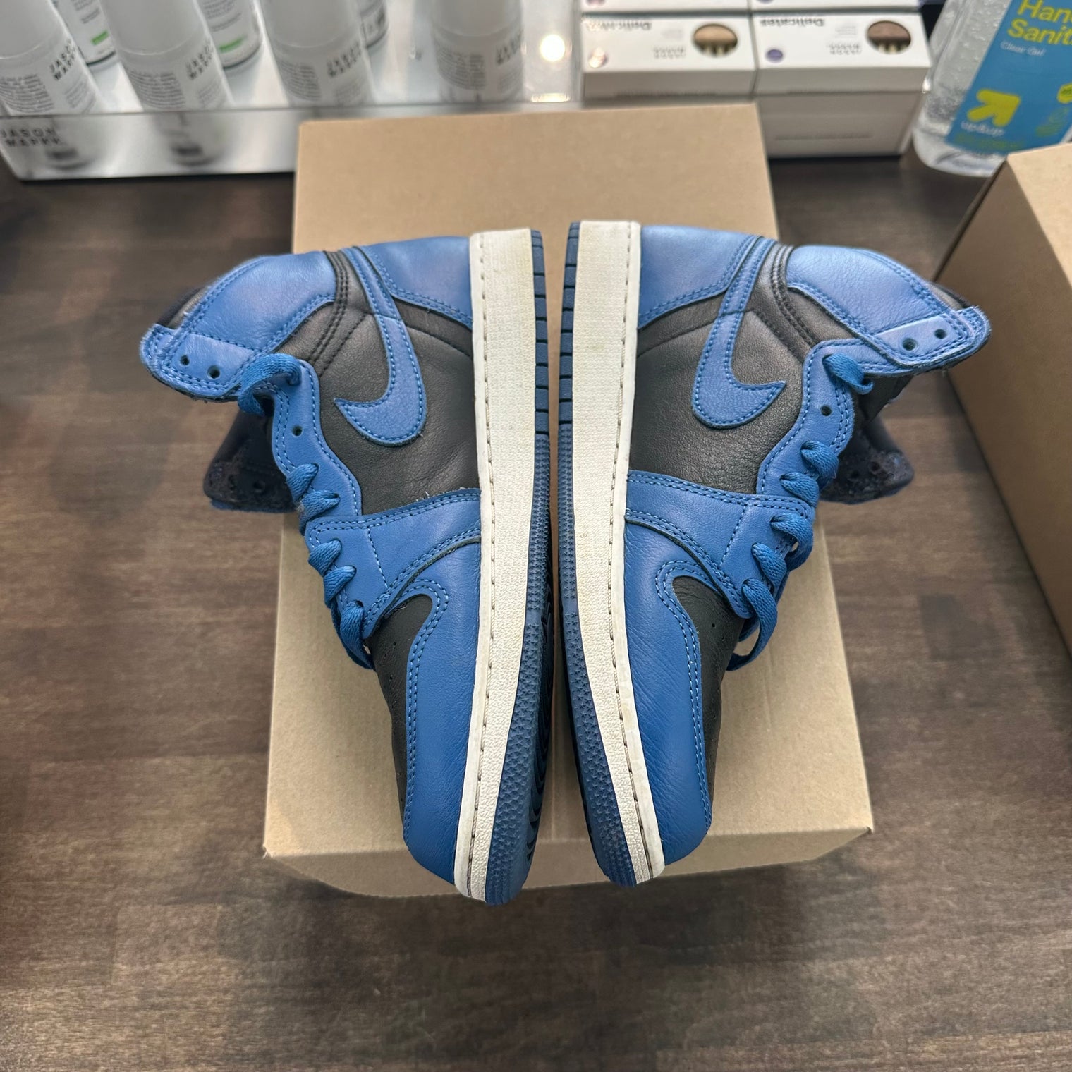 Marina Blue Jordan 1 High (GS) (USED, No Box)