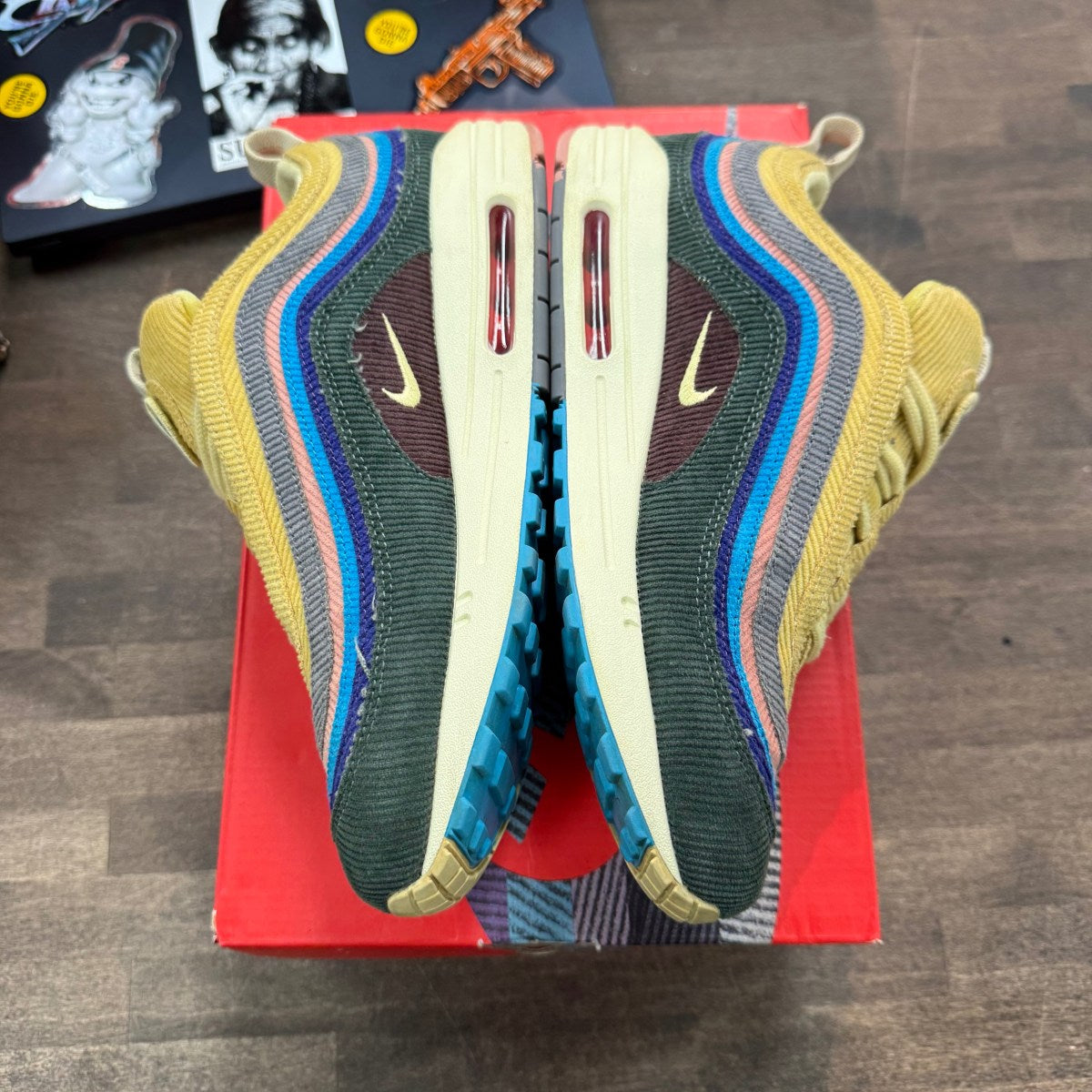 Nike Air Max 1/97 Sean Wotherspoon (Extra Lace Set Only) Size 8 (Pre-Owned) - Image 2