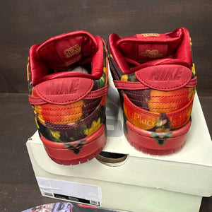 Nike SB Dunk Low The Wizard of Oz Poppy Field Size 5.5 - sole