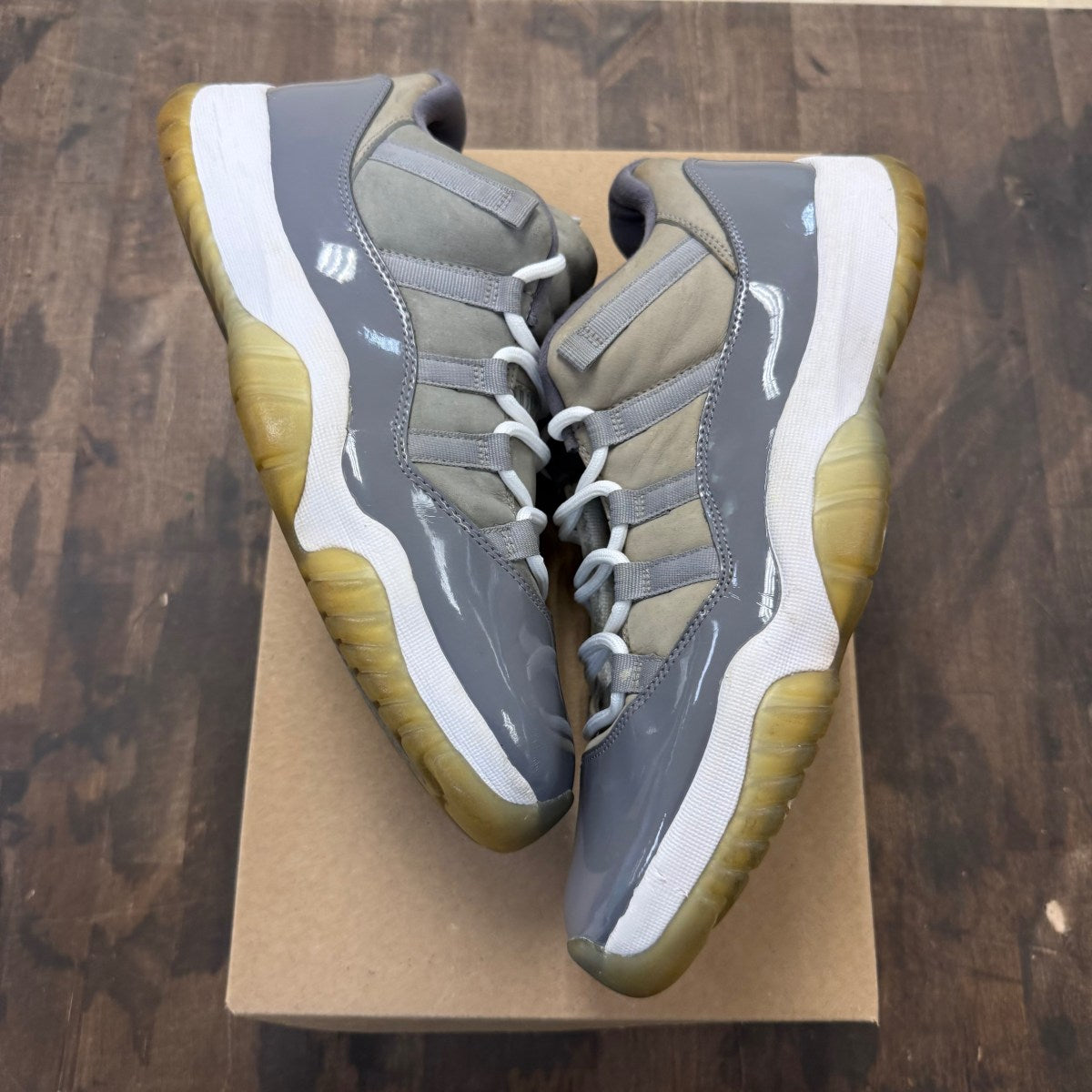 Jordan 11 Retro Low Cool Grey Size 10.5 (Pre-Owned) - Image 1