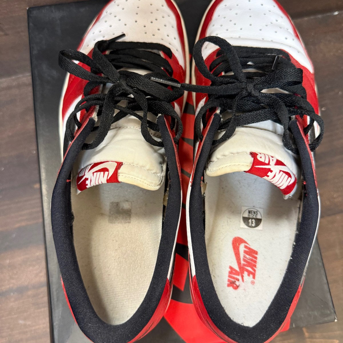 Air Jordan 1 Retro Low OG 'Chicago' 2016 Size 13 (Pre-Owned) - Image 4