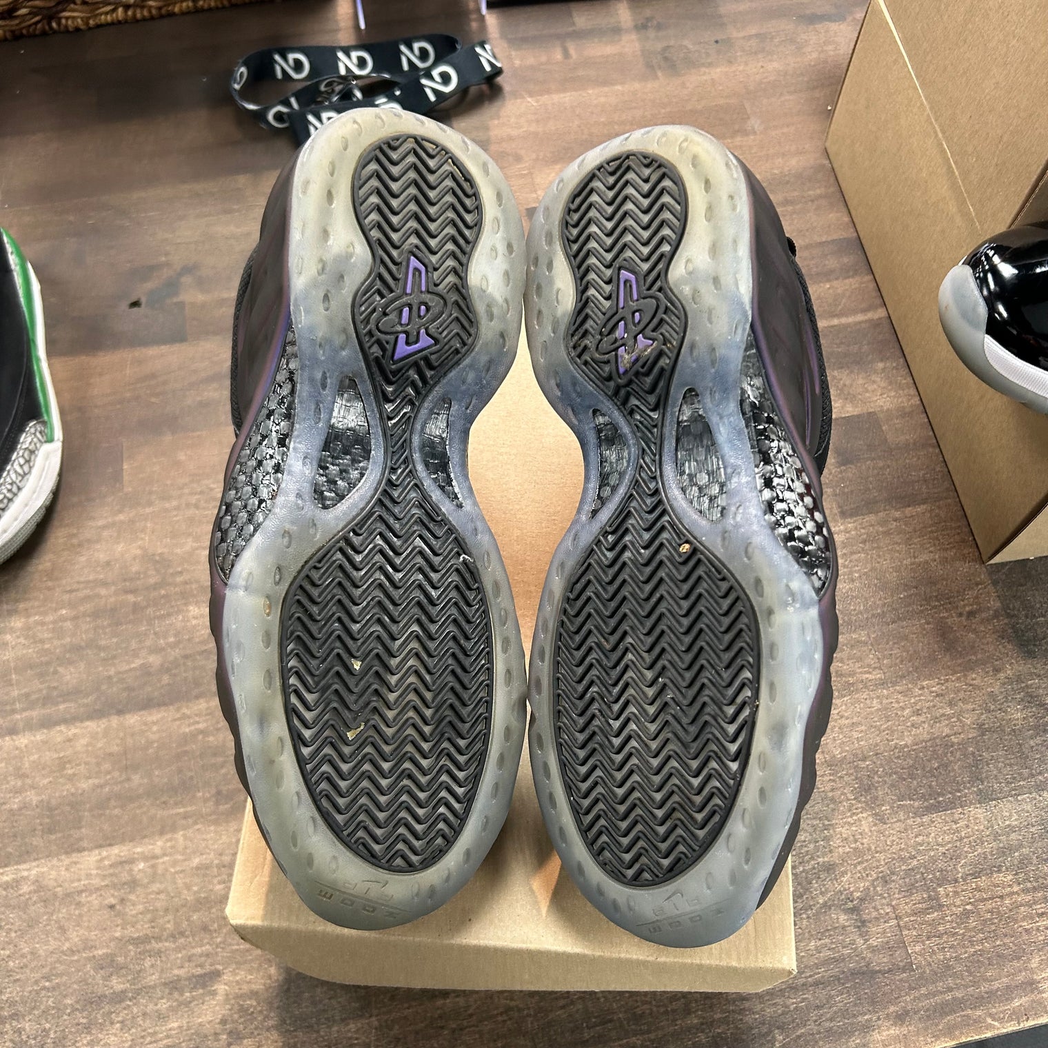 Eggplant Nike Air Foamposite One (USED, No Box)