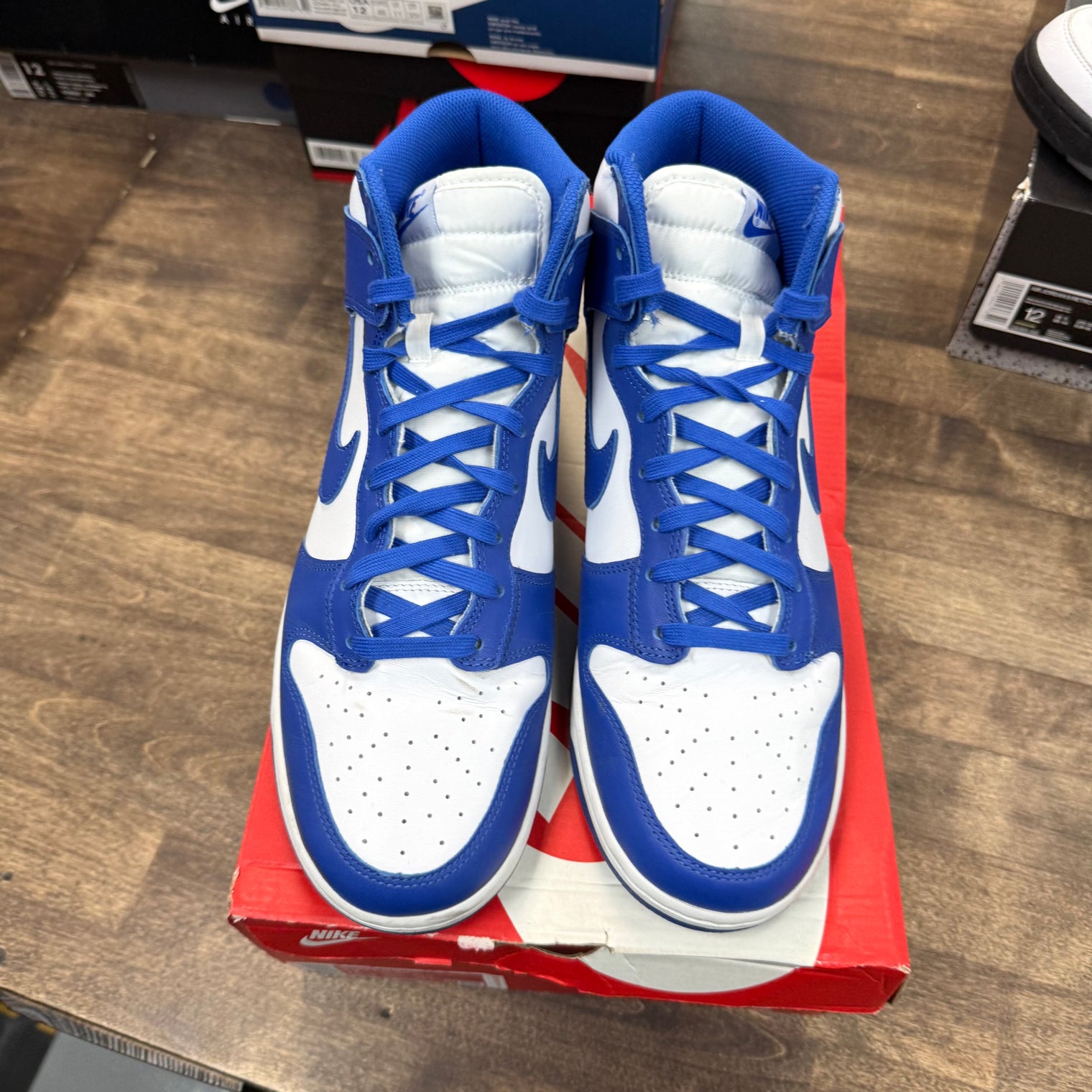 Game Royal Nike Dunk High (USED)