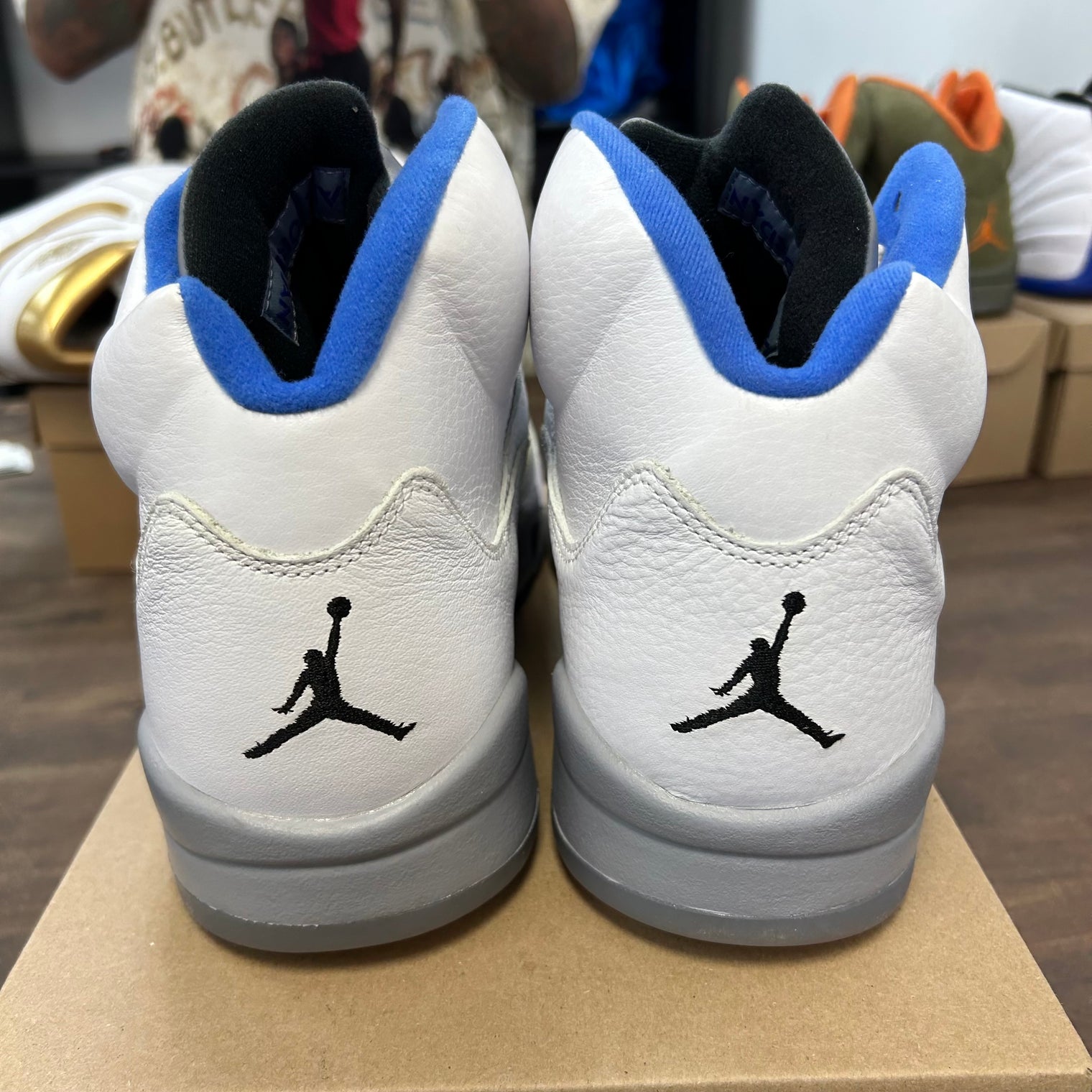 White Stealth 2.0 Jordan 5 Retro (2021) (Used, No Box)