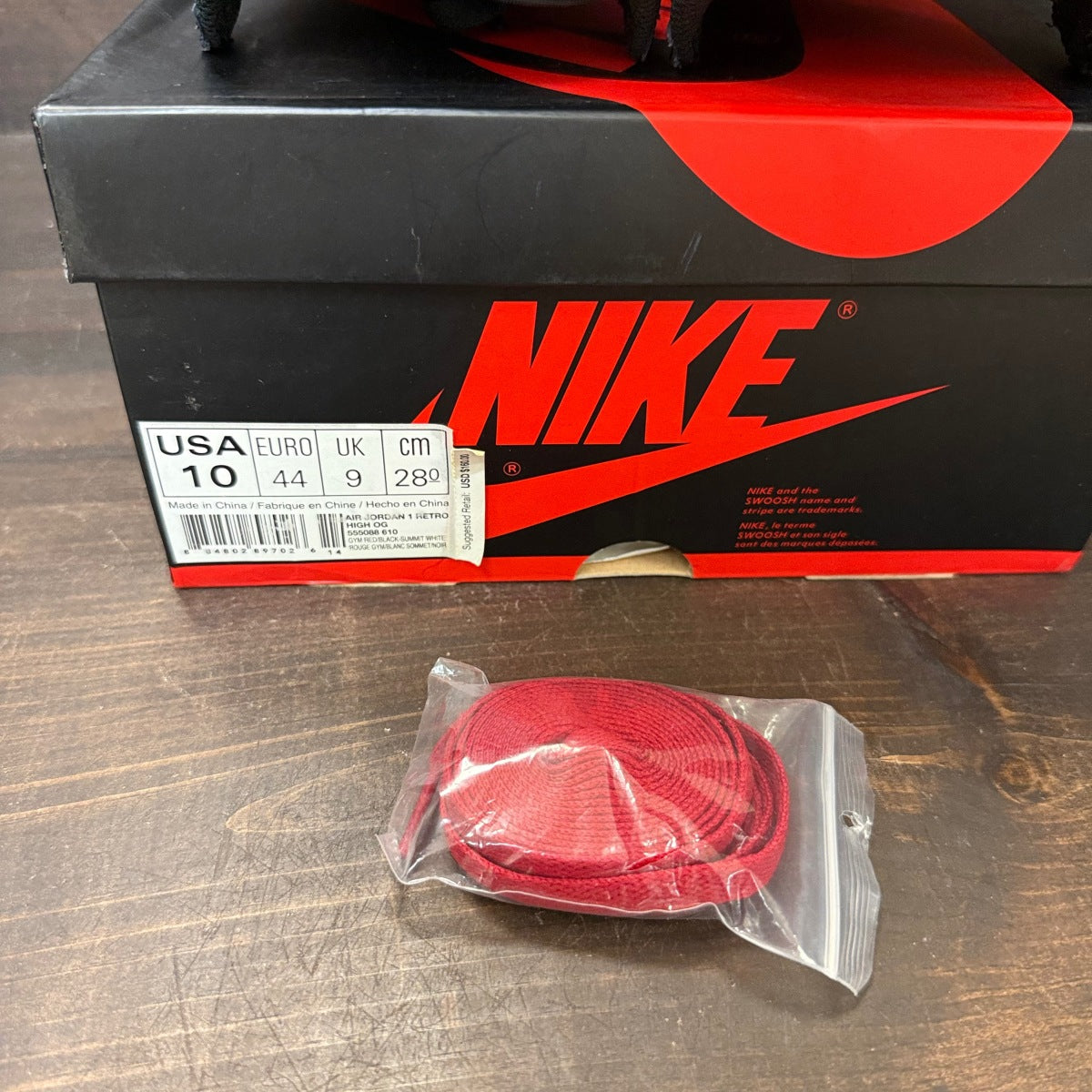 Jordan 1 Retro High Bred Toe - Image 6