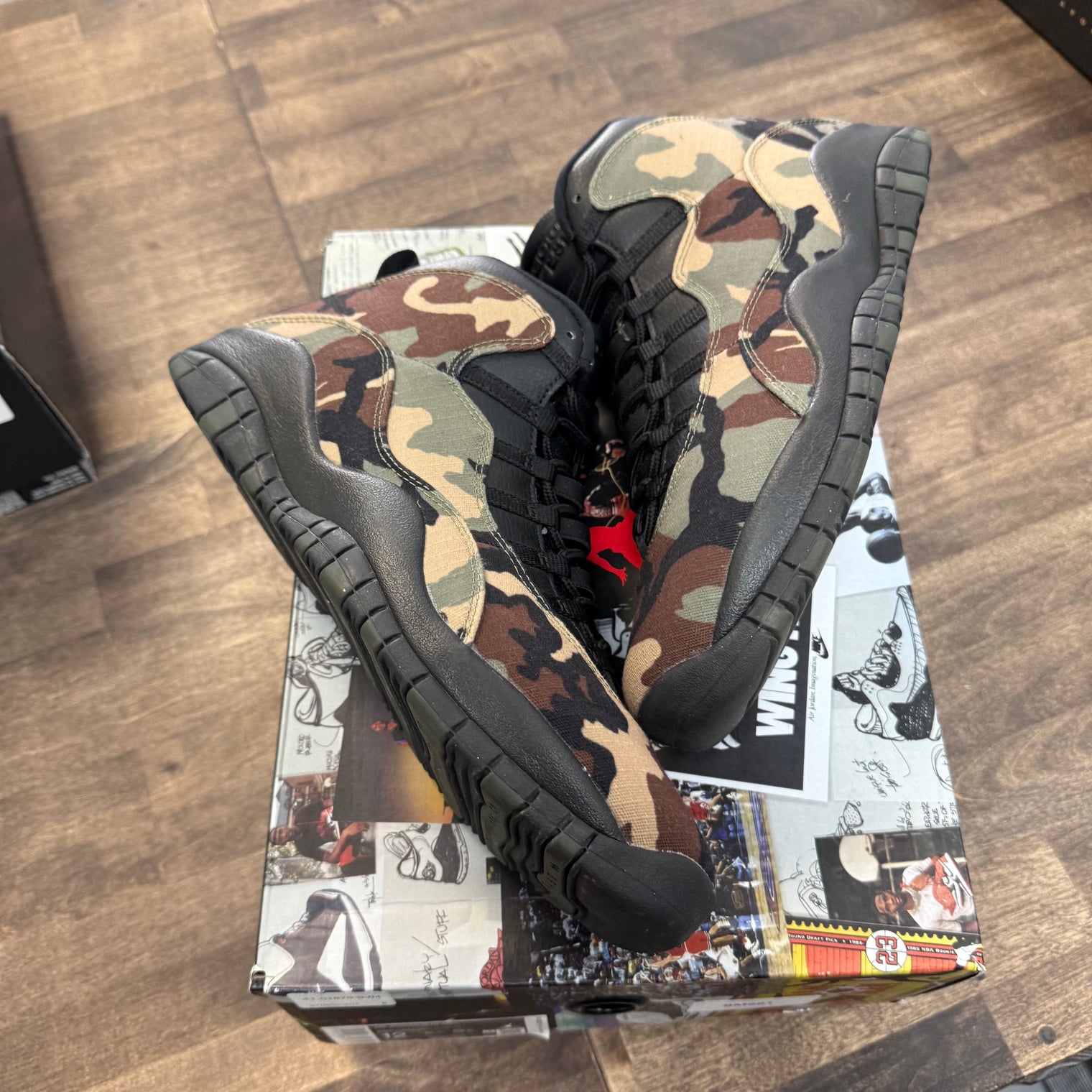 Woodland Camo Jordan 10 Retro (USED)