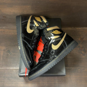 Jordan 1 Retro High Black Metallic Gold (2020) - Image 2