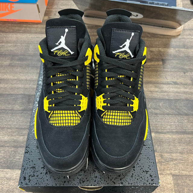 Yellow Thunder Jordan 4 Retro (Lightly Worn)