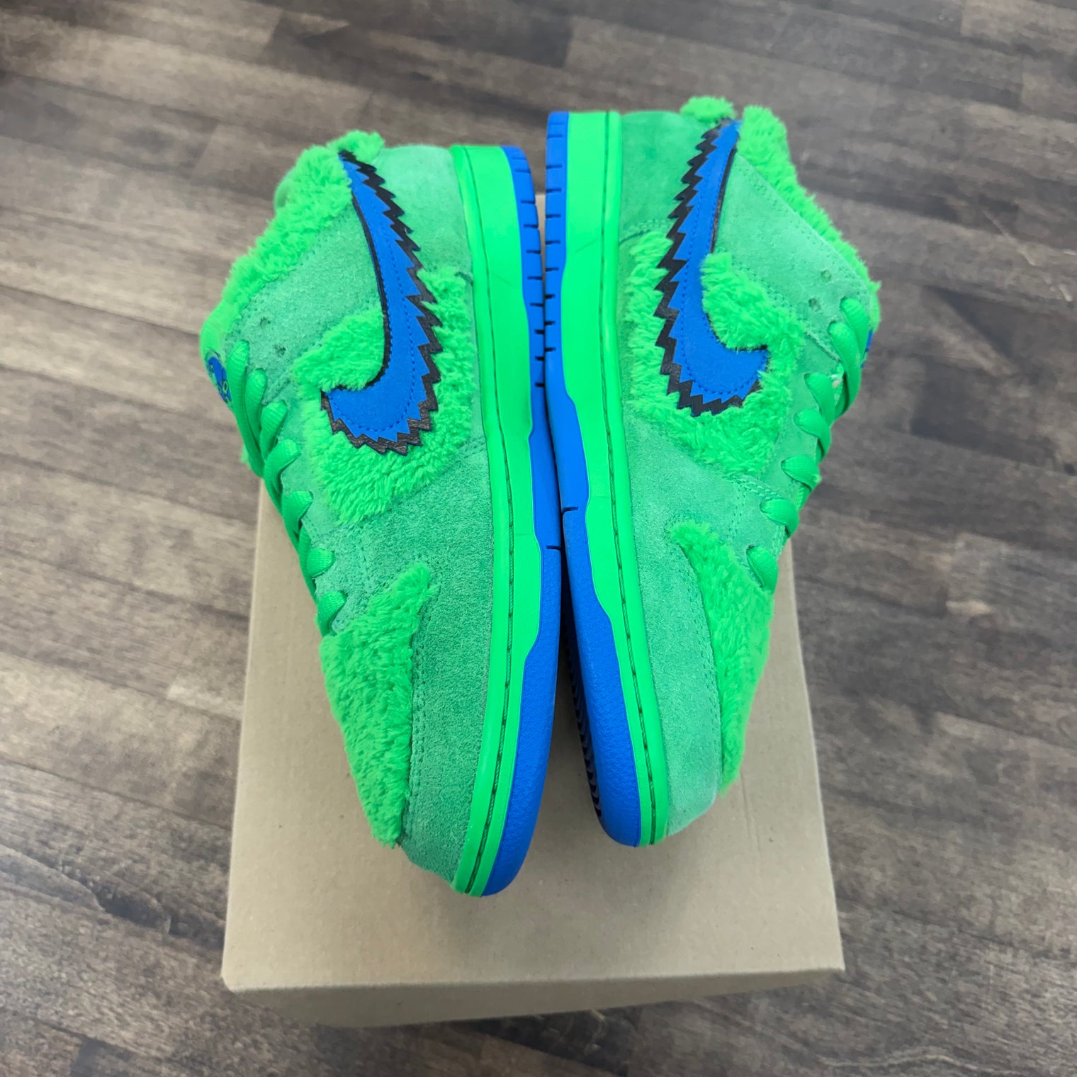 Grateful Dead Bears Green SB Dunk Low (Lightly Worn, No Box)