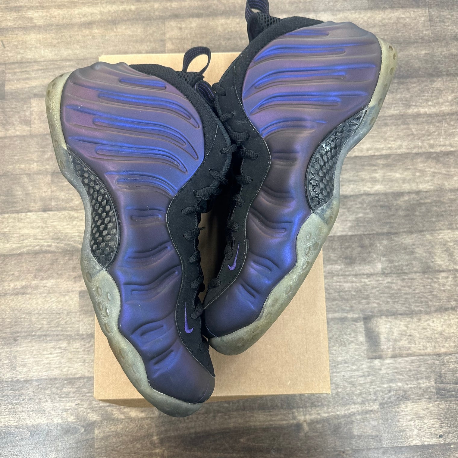 Eggplant Foamposite One (USED, No Box)
