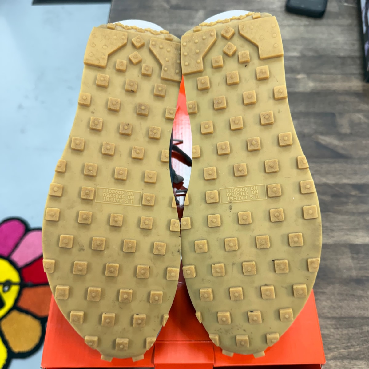 Nike LD Waffle sacai CLOT Kiss of Death 2 Cool Grey - Image 4