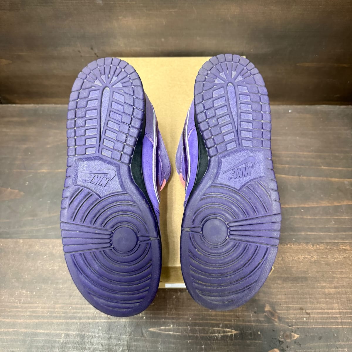 Nike SB Dunk Low Concepts Purple Lobster Size 7.5 (Pre-Owned) - box