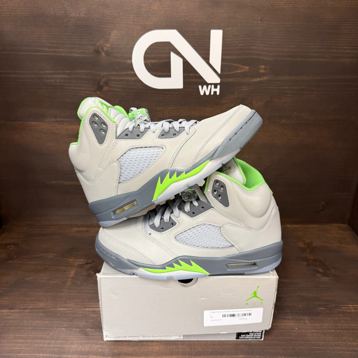 Jordan 5 Retro Green Bean (2022) - Image 1