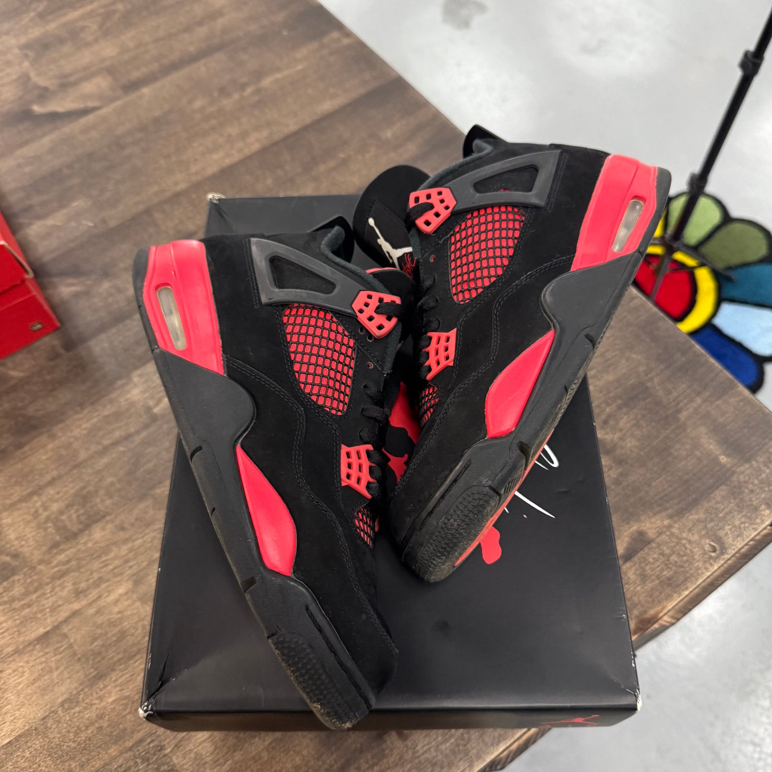 Red Thunder Jordan 4 Retro (USED)