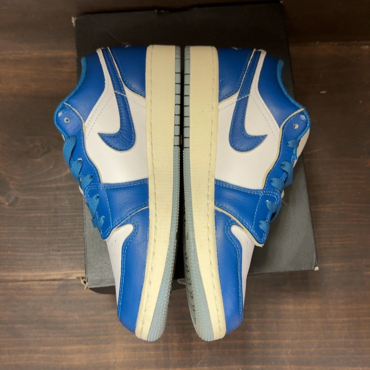 Jordan 1 Low SE Industrial Blue (GS) Size 5.5Y (Pre-Owned) - aux