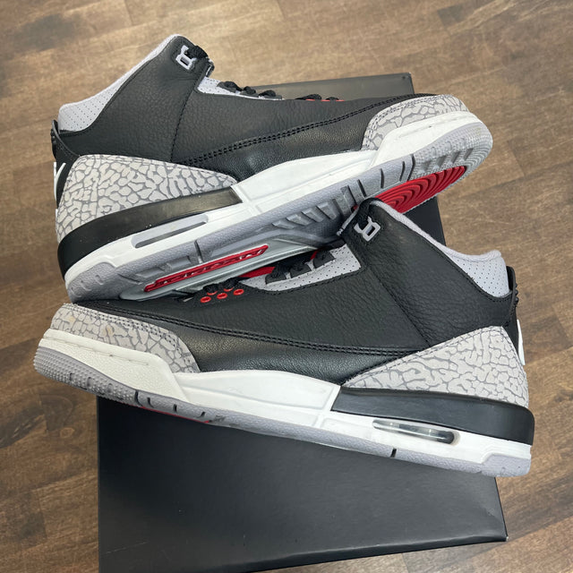 Black Cement Jordan 3 (GS) (USED)