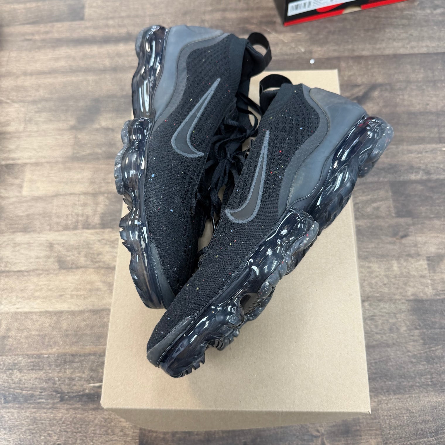 Black Anthracite Nike Air VaporMax 2021 FK (USED, No Box)
