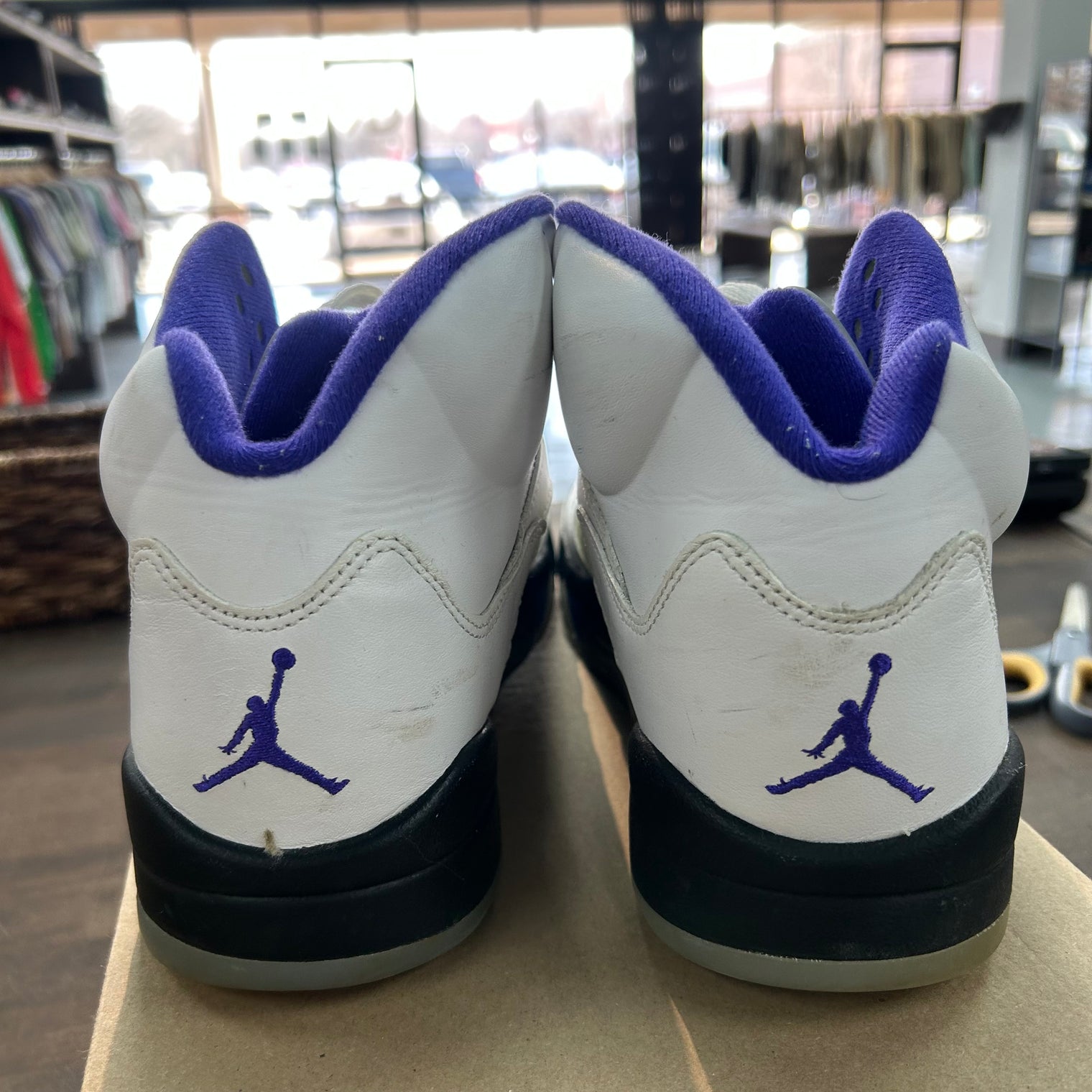 Jordan 5 Retro Dark Concord (US 10.5) (USED, No Box)
