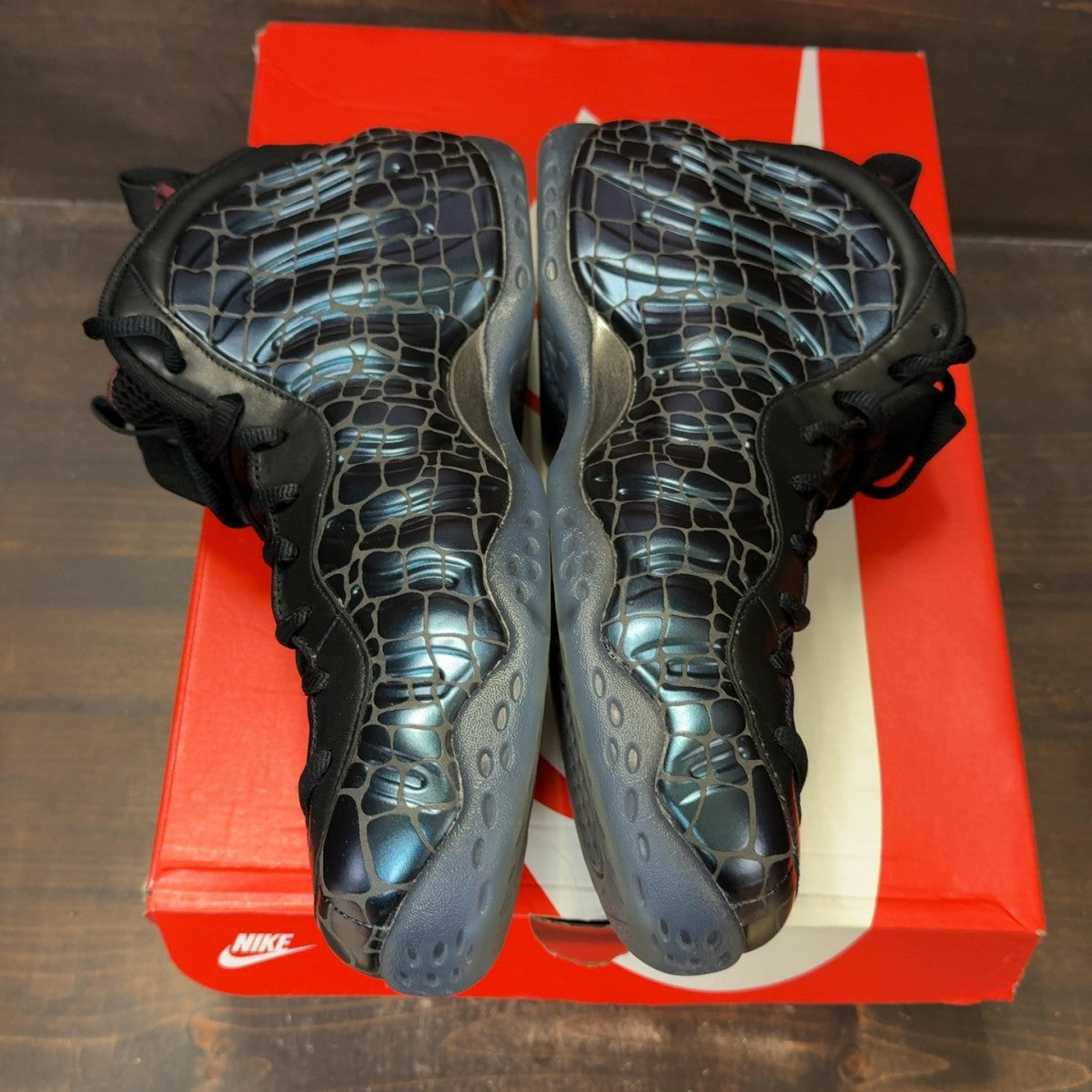 Nike Air Foamposite One Tekken 8 Kazuya Mishima Size 12 (Pre-Owned) - Image 4