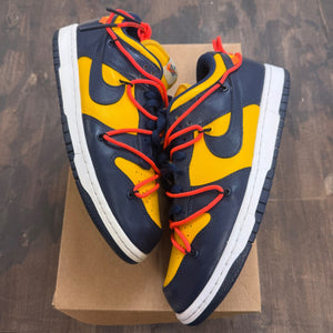 Nike Dunk Low Off-White University Gold Size 10.5 (Pre-Owned) - Image 1