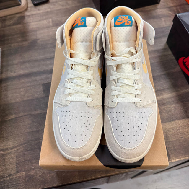 Orewood Brown Bright Citrus Sail Jordan 1 Zoom CMFT 2 (USED)