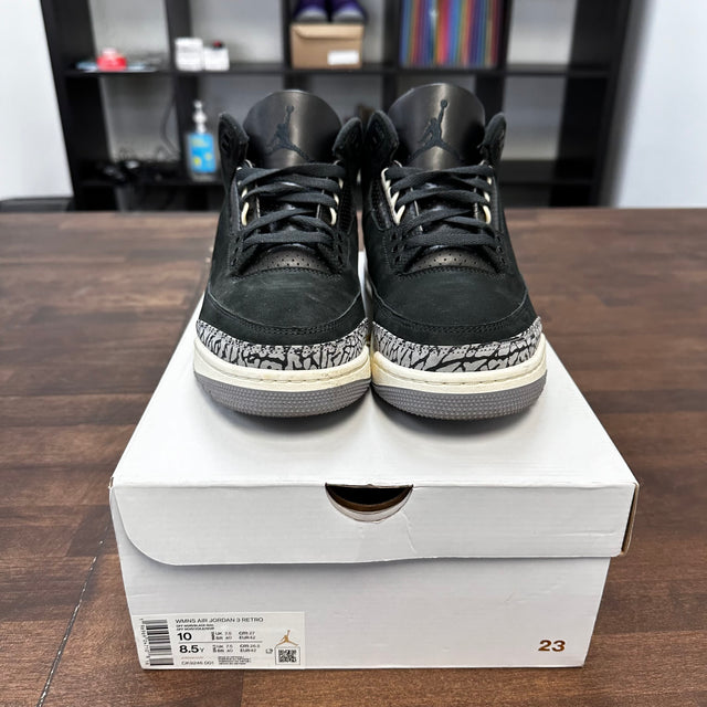 (W) Off Noir Jordan 3 Retro (USED)